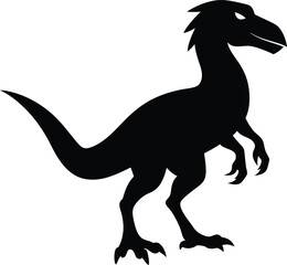 tyrannosaurus rex dinosaur vector illustration