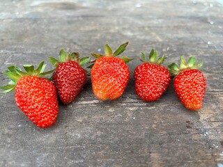 strawberries in a bowl