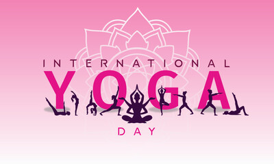international yoga day poster design