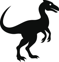 tyrannosaurus rex dinosaur vector illustration