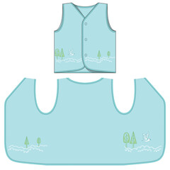 Baby Boys Dress Design with Unique Print Design