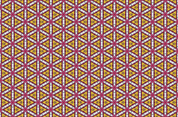 Seamless Cloth Luxury Tile Shape Decoration Template Graphic Digital Endless Symmetric Background Fabric Texture Perspective Fashion Wallpaper Visual Art Interior Design Geometric Textile Pattern.