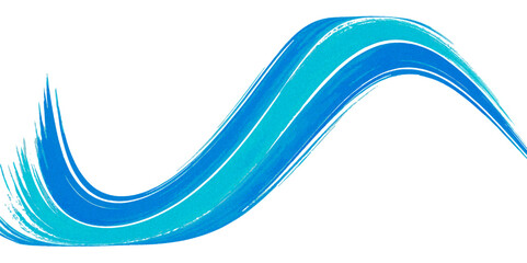 vibrant colorful watercolor brush stroke with textured edges on a clean white background canvas art.