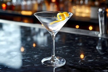 martini with olives