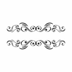 design elements collection elegant symmetrical swirled decor