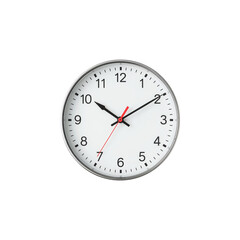 wall clock isolated on transparent background png