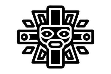 vector illustration of cartoon zombie