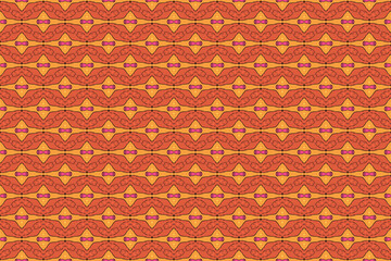 Seamless Textile Endless Luxury Symmetric Fashion Visual Background Art Shape Geometric Fabric Design Graphic Template Decoration Tile Wallpaper Perspective Cloth Digital Interior Texture Pattern.