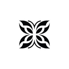 butterfly above vibrant spring meadow vector illustration