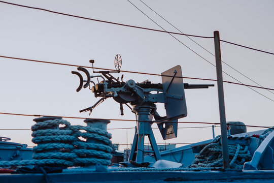 Oslo, Norway - March 23 2025: The museum ship M314 ALTA is one of Norway’s largest wooden ships and was built in the USA in 1953