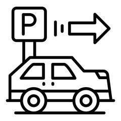 Parking Area Icon