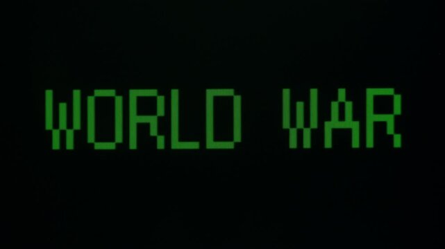 Retro pc with loading code console, programmer making scripts, green basic screen, Old computer studio close-up, Desktop vintage retro wave display, late 90s PC.