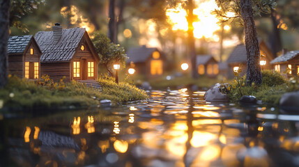 Cozy Cabins Sunset River Village