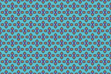 Seamless Textile Endless Luxury Symmetric Fashion Visual Background Art Shape Geometric Fabric Design Graphic Template Decoration Tile Wallpaper Perspective Cloth Digital Interior Texture Pattern.