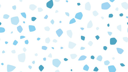 Modern seamless terrazzo vector pattern with organic shapes in neutral earth tones. Perfect for textiles, wallpaper, packaging & digital design projects.