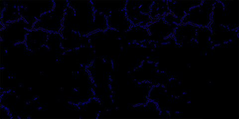 Seamless and abstract blue grunge texture with blue stains. black and blue ceramic for interior or exterior design background. Abstract background with dark thunderbolt mineral texture on blue marble.