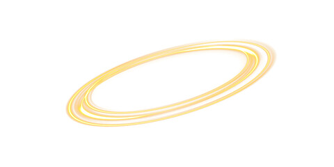 Fototapeta premium PNG light trail wave, fire trail line and glow curve swirl. light effect with bokeh and sparkles.