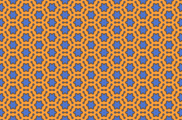 Seamless Luxury Shape Template Fashion Graphic Wallpaper Texture Symmetric Textile Art Geometric Interior Decoration Design Fabric Endless Digital Perspective Background Cloth Visual Tile Pattern.