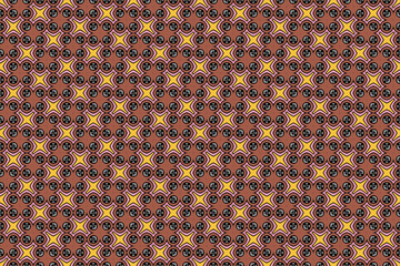 Seamless Luxury Shape Template Fashion Graphic Wallpaper Texture Symmetric Textile Art Geometric Interior Decoration Design Fabric Endless Digital Perspective Background Cloth Visual Tile Pattern.