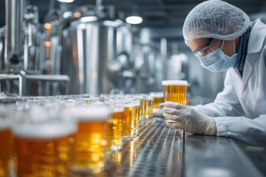 Beer quality control in brewery