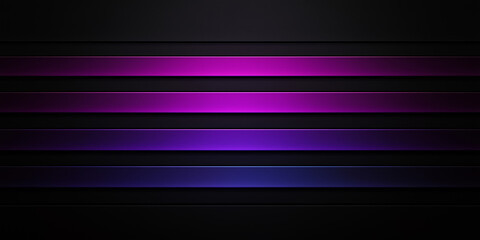 Sleek black background with vibrant violet, amethyst, and plum neon stripes arranged horizontally. Smooth gradient and glowing hues create a dynamic, futuristic, and eye-catching aesthetic