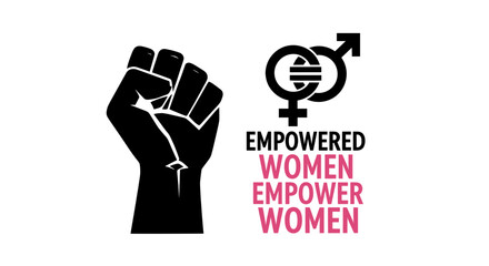 Strong Women Empowerment Feminist Art