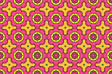 Seamless Luxury Shape Template Fashion Graphic Wallpaper Texture Symmetric Textile Art Geometric Interior Decoration Design Fabric Endless Digital Perspective Background Cloth Visual Tile Pattern.