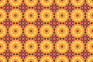 Seamless Luxury Shape Template Fashion Graphic Wallpaper Texture Symmetric Textile Art Geometric Interior Decoration Design Fabric Endless Digital Perspective Background Cloth Visual Tile Pattern.