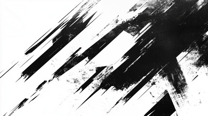 Black and white grunge texture background with noise and grainy distressed surface. Perfect for retro effects, vintage overlays, poster designs, and gritty digital artwork with high contrast.