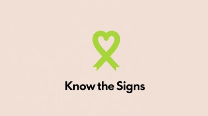 Know the Signs Graphic for World Lymphoma Awareness Campaign and Cancer Education Outreach