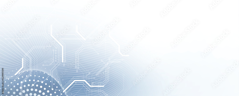 Aufkleber Abstract circuit technology computer technologies concept  background
