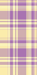 Pastel yellow and purple plaid pattern.  Perfect for textile design, fashion, websites, and branding.  A soft, cheerful texture ideal for spring or summer themes.