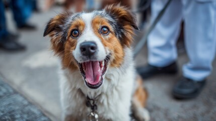 Stray dog symbolizing rabies threat for World Rabies Day awareness