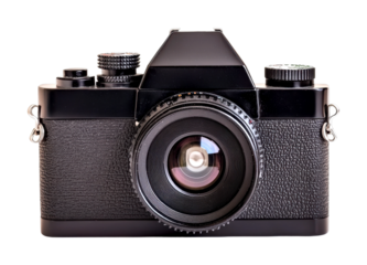 Capturing moments vintage camera studio equipment showcase indoor isolated on transparent background