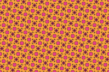 Seamless Symmetric Graphic Design Luxury Geometric Shape Perspective Decoration Art Textile Fashion Endless Visual Wallpaper Cloth Tile Fabric Template Texture Background Interior Digital Pattern.