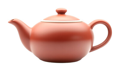Brewing tradition teapot kitchen product studio elegant aesthetics isolated on transparent background