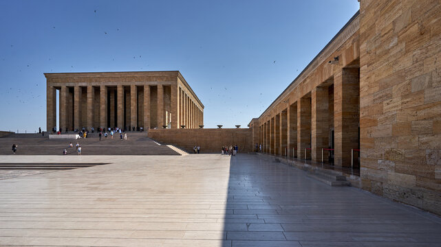 anıtkabir mausoleum of Mustafa Kemal Atat&uuml;rk
