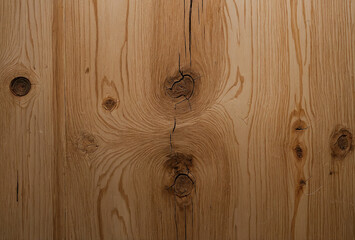 Raw Wooden Surface Showing Visible Tool Marks and Grain Texture