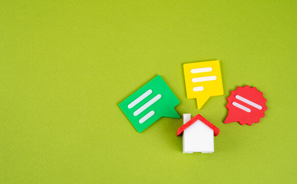 Home and conversation clouds. Home chat. Communication between neighbors. Reviews and comments on rental housing. Neighborhood chats, tenant reviews, rental feedback. Community interaction