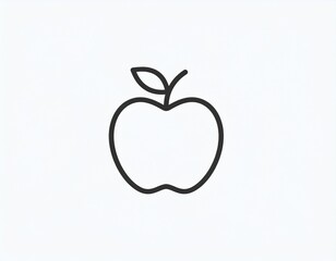 Fototapeta premium White Apple