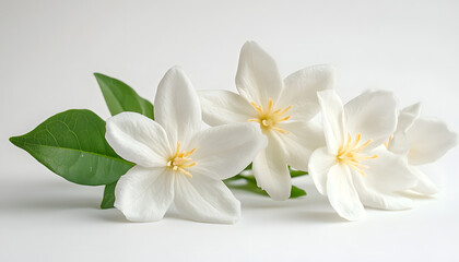 jasmine flower on a white background