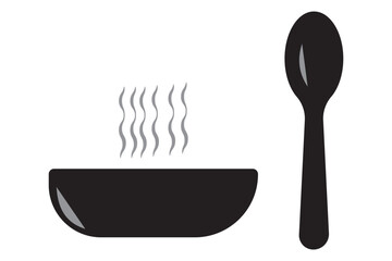 spoon and fork icon vector. spoon, fork and knife icon vector. restaurant icon