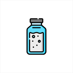bottle of medicine