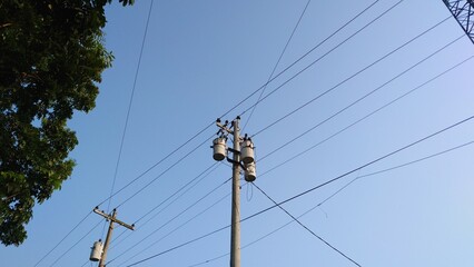 high voltage power lines