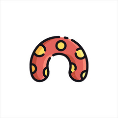 question mark symbol made of colorful splashes