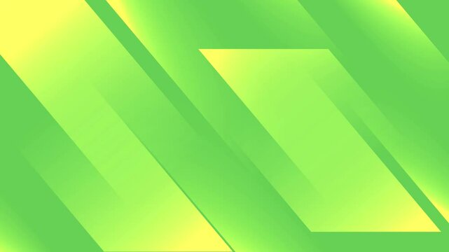 geometric green animation motion graphics video clip