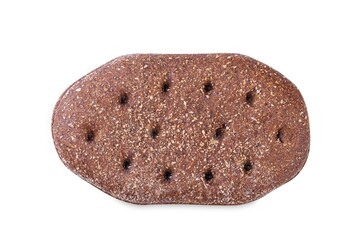 Rye bread on a white isolated background