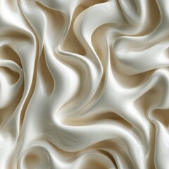 Obraz premium seamless this design features a soft touch plastic surface texture, showcasing smooth waves and fluid shapes, ideal for crafting backgrounds patterns.