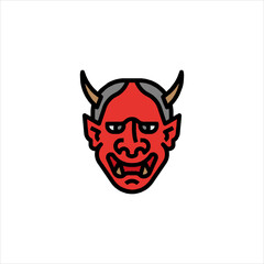 devil head mascot