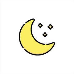 banana and moon